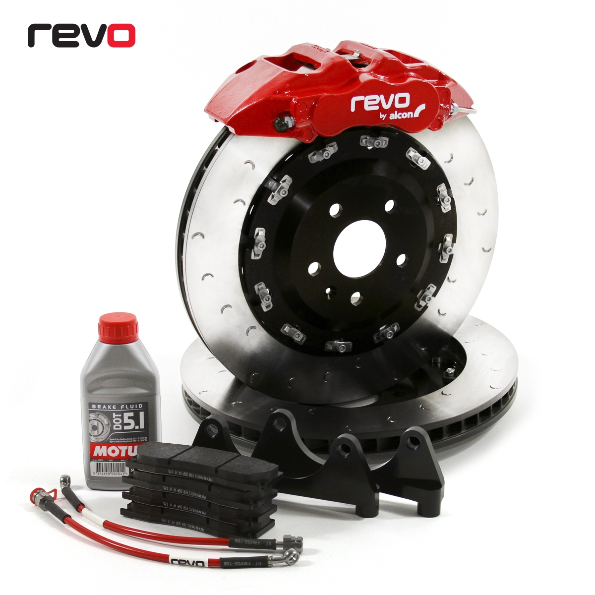 Ford Focus RS Mk2 Big Brake Kit Upgrade Mono 6 Only REVO